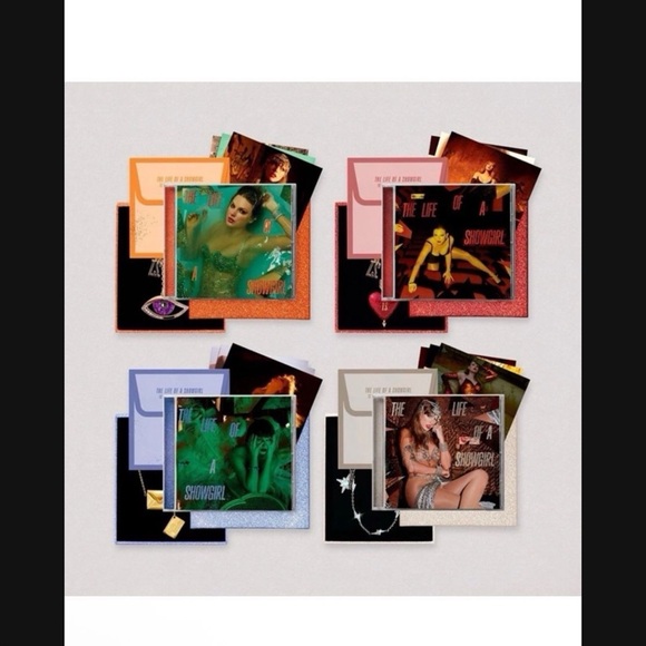 Taylor Swift Deluxe CD Box Set of 4 Life of a Showgirl LIMITED - Picture 2 of 3